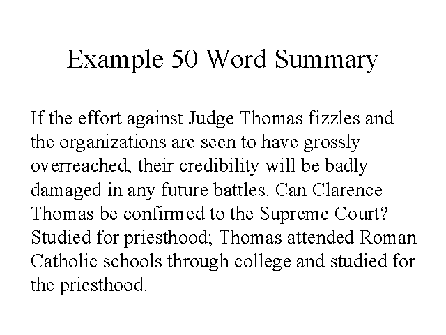 essay about 50 words